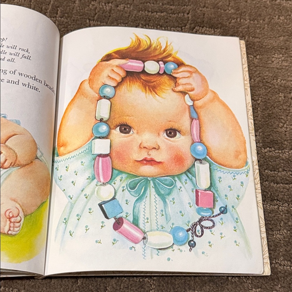 Vintage 1959 Classic Children's Book Baby's Christmas Little Golden - Picture 10 of 16